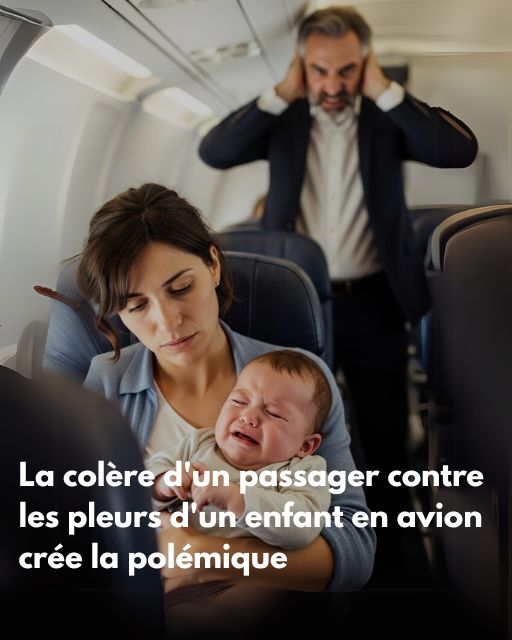 la colère d’un passager contre les pleurs d’un bébé en avion crée la polémique-min la colère d’un passager contre les pleurs d’un bébé en avion crée la polémique-min