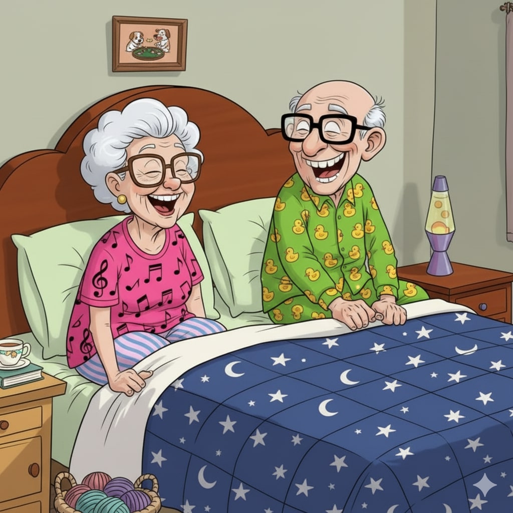 Un couple âgé-min