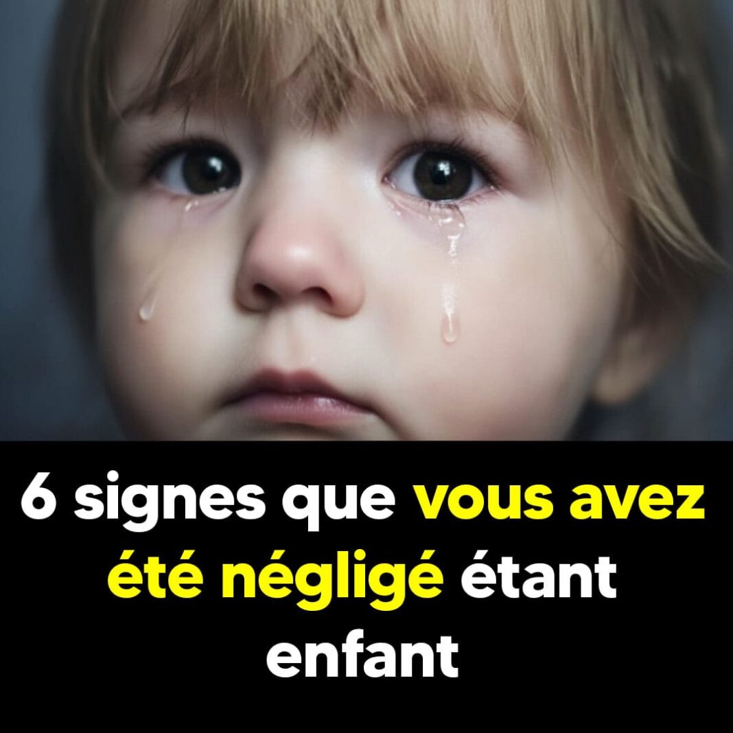 6 signes que vous avez été négligé étant enfant-min