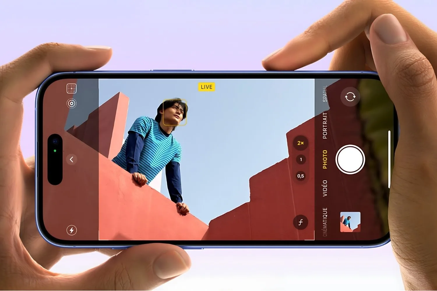 Transformer le bouton de volume en déclencheur photo