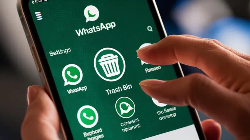 Vider la « corbeille » cachée de WhatsApp sur Android