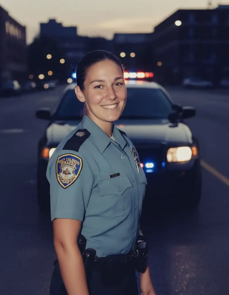 la fille policier-min