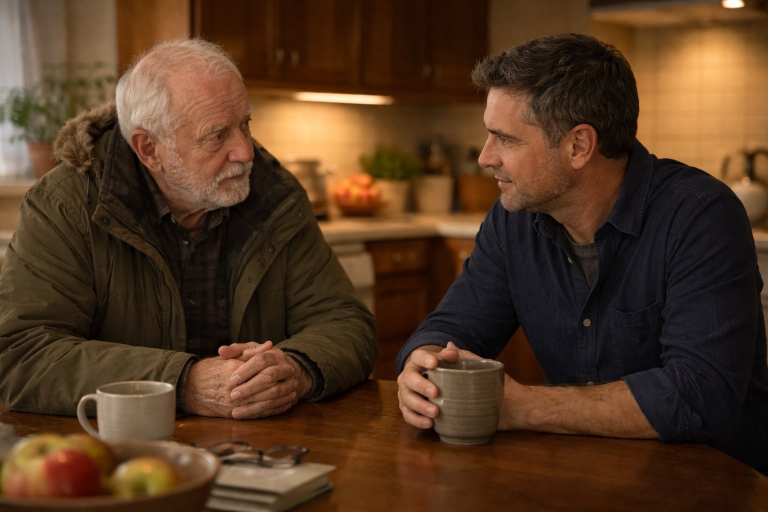 conversation pere et enfant