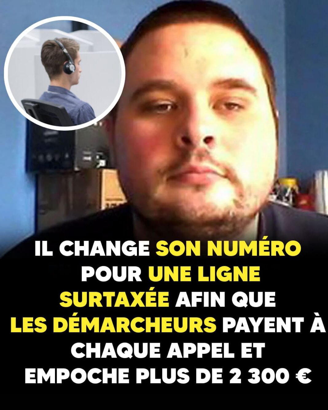 il change le numéro- min