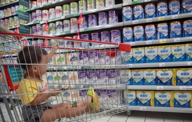 lait infantile maman