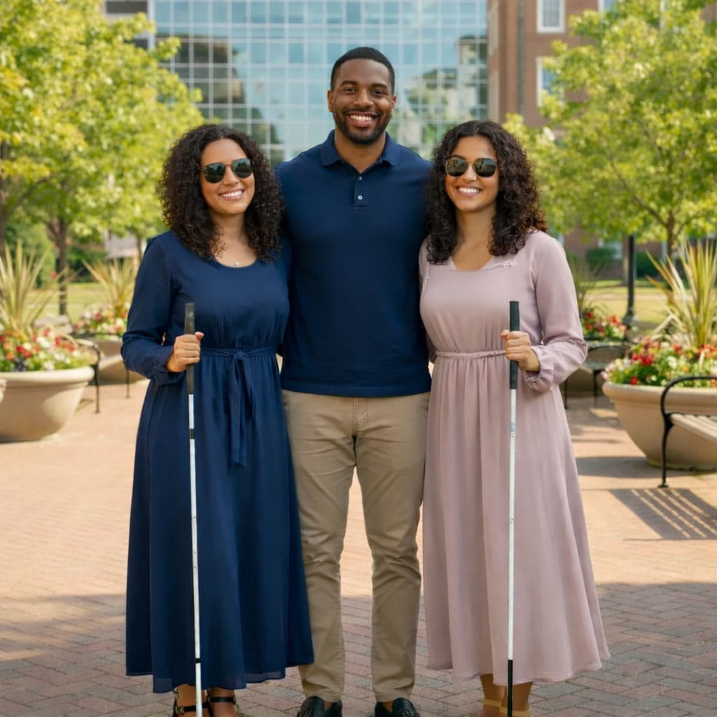 papa et les deux filles