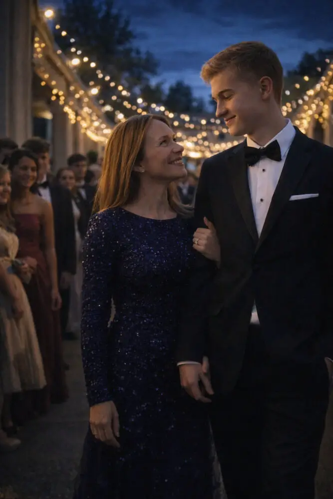 arrivé au bal fin d'année