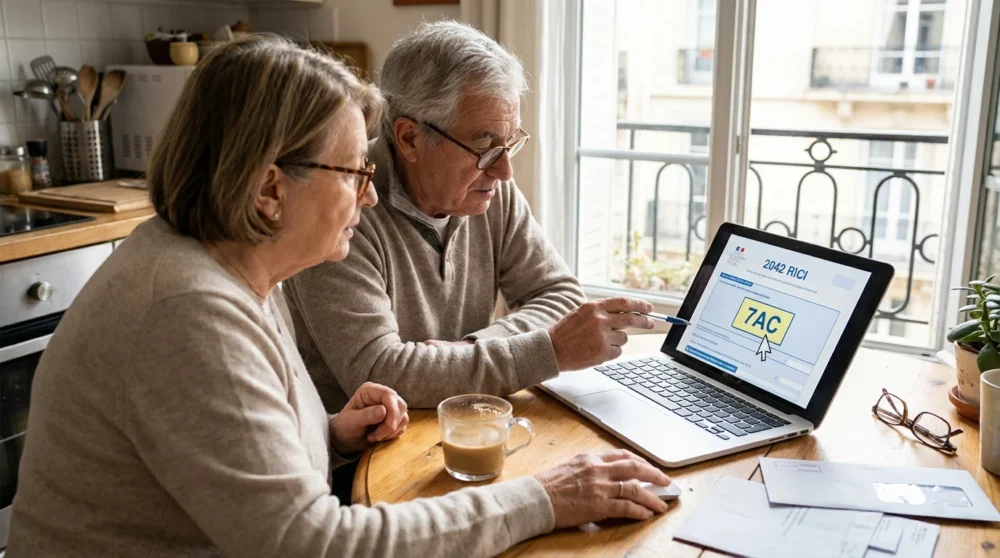Impôts 2026 à quoi correspond la case 7AC
