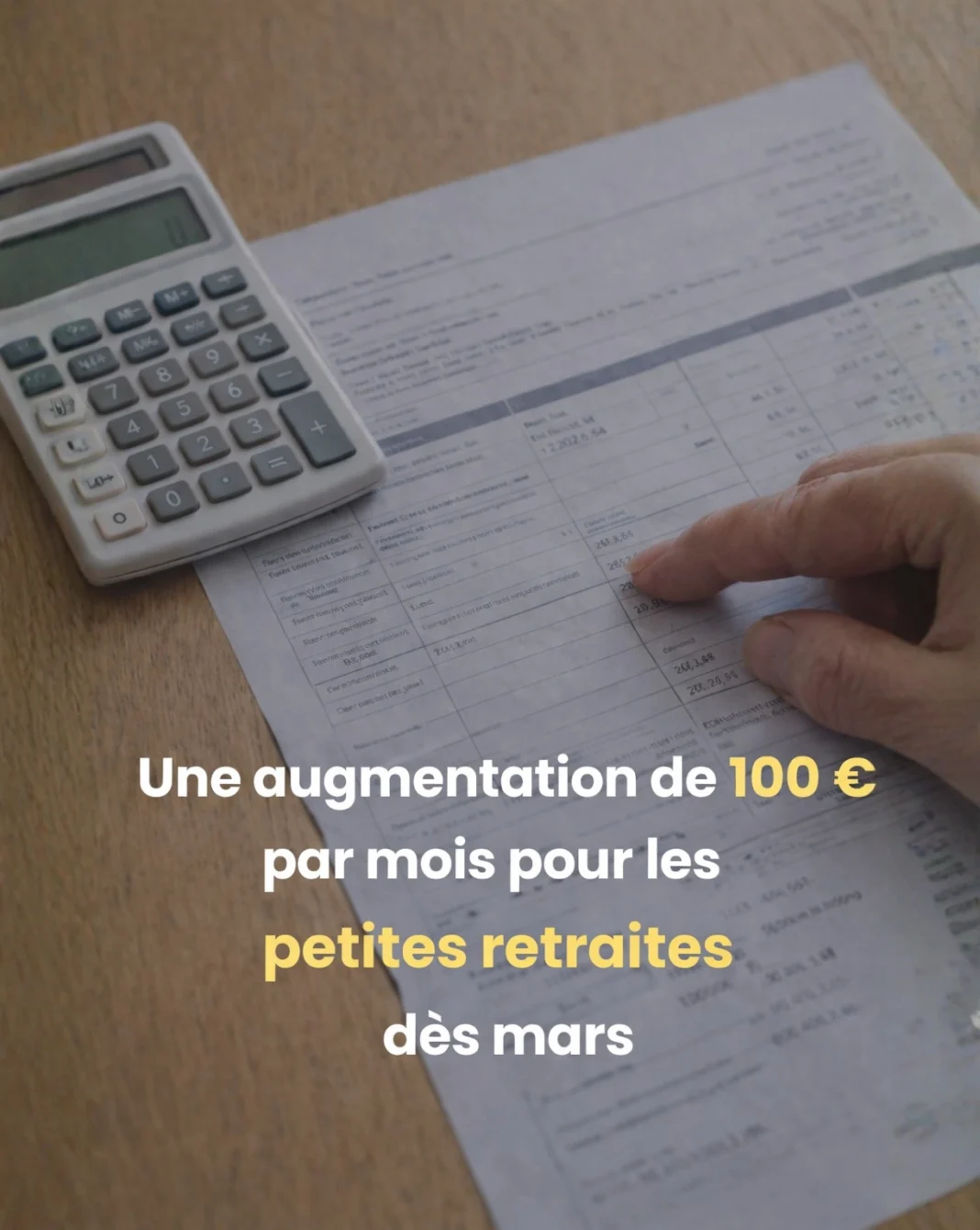 Retraité augementation