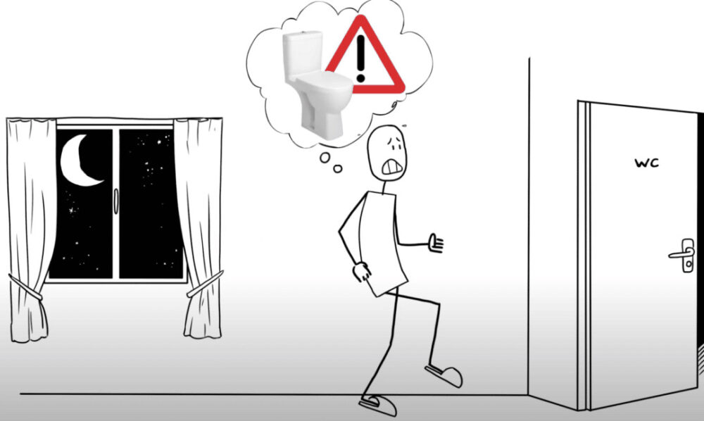 Des envies fréquentes d’uriner