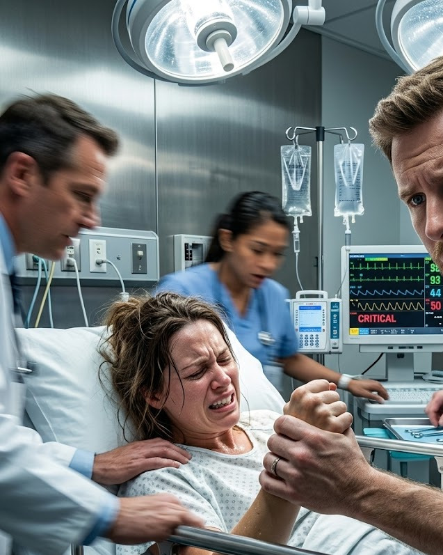 accouchement sous tension