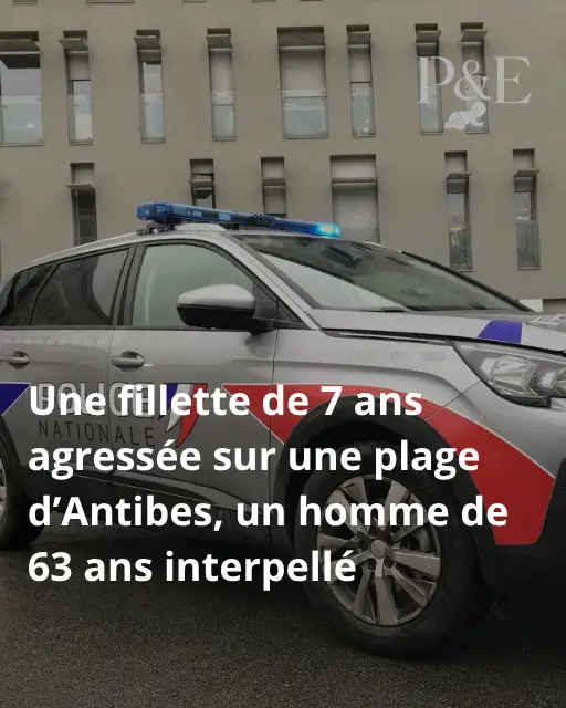 Une fillette de 7 ans d’Antibes