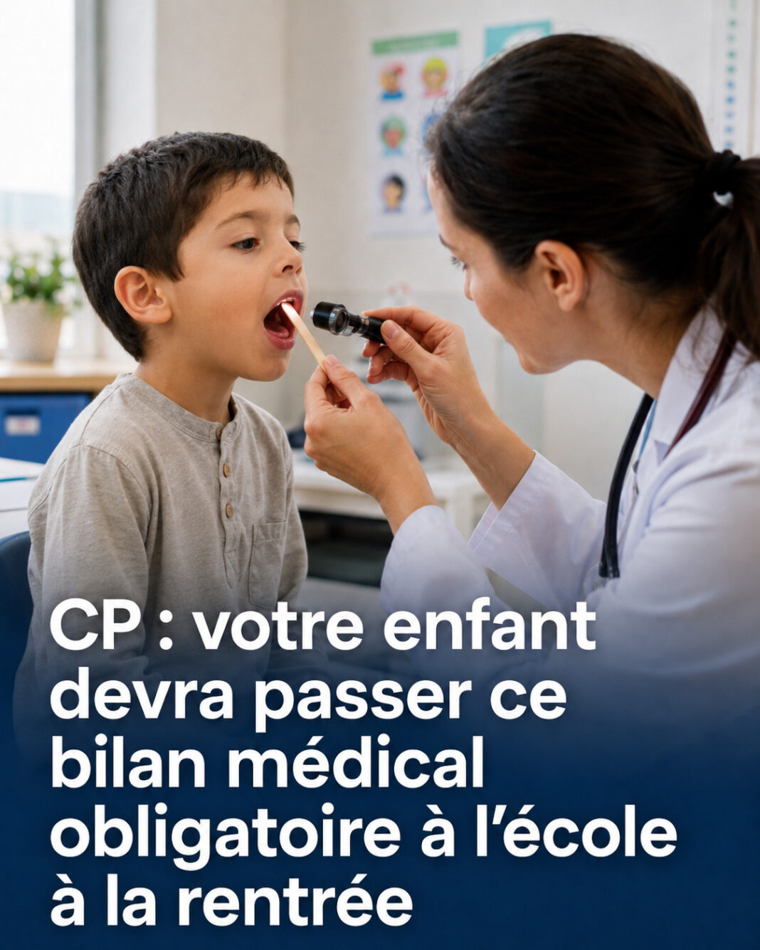 bilan mediacal enfant