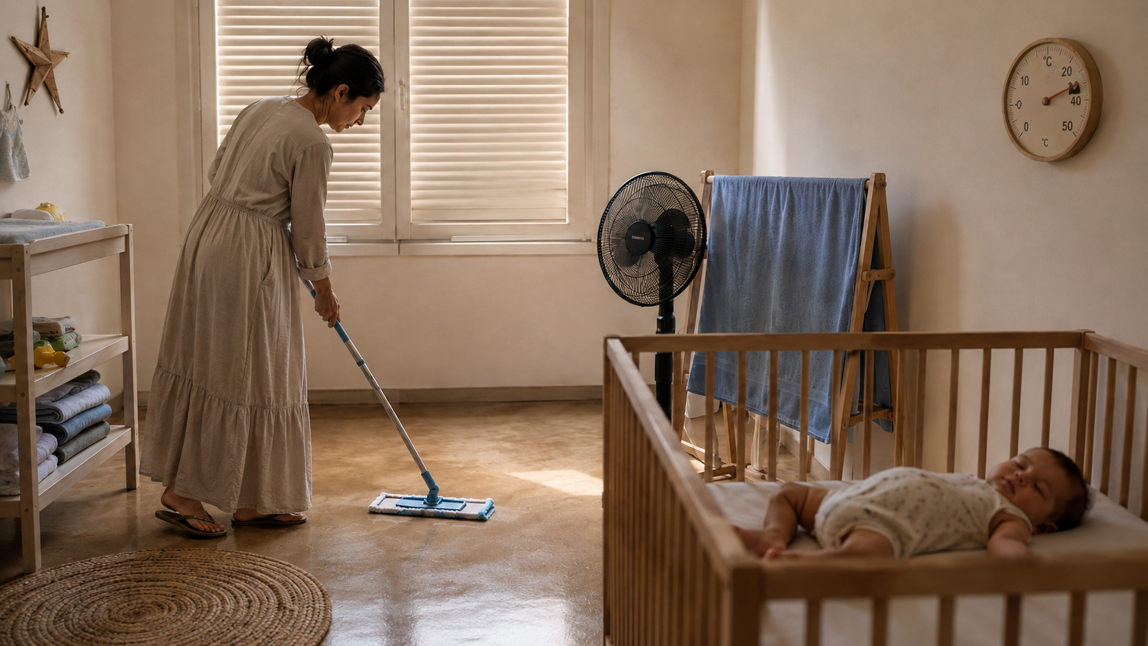 canicule astuce bébé