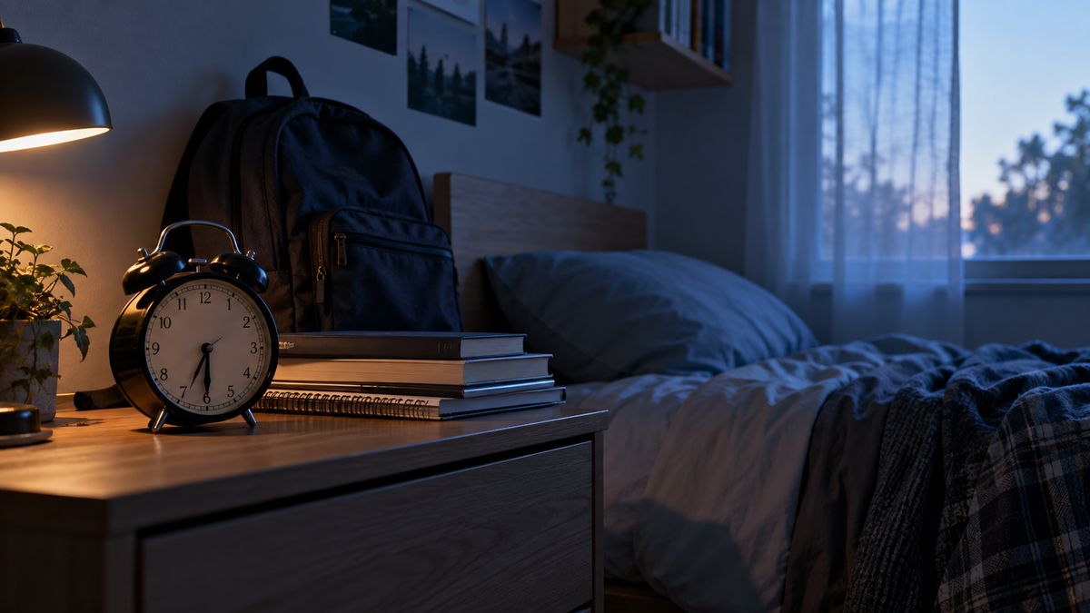 Réveil affichant 6h30 le matin, symbole des horaires de cours difficiles pour les lycéens