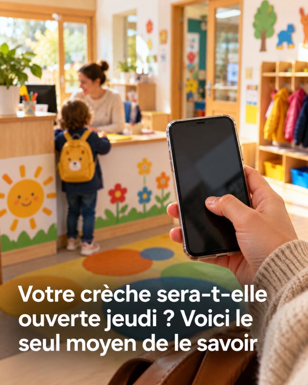 Votre crèche sera-t-elle ouverte jeudi ? Voici le seul moyen de le savoir